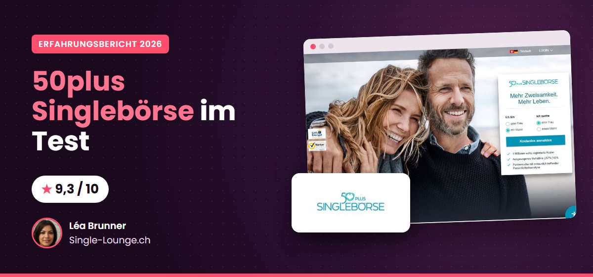 50plus Singlebörse