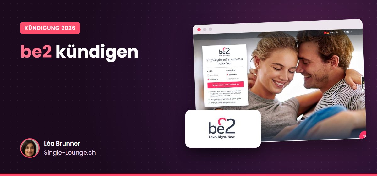 be2 kündigen