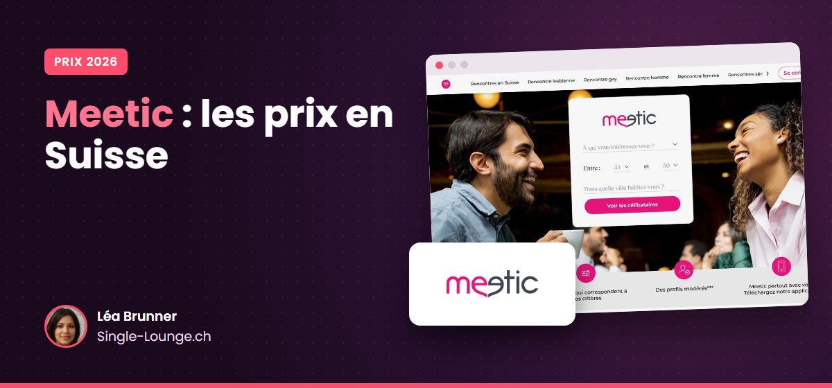 Meetic prix