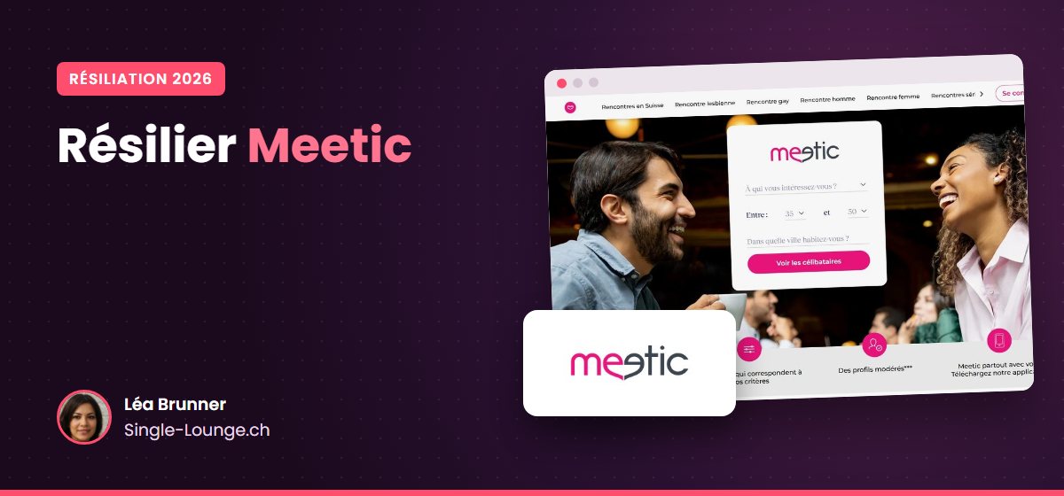 Meetic résiliation