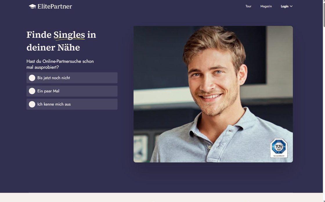 ElitePartner Startseite