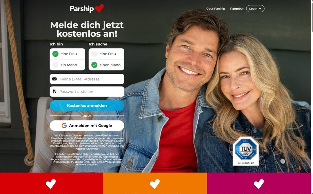 Parship Gratis-Anmeldung