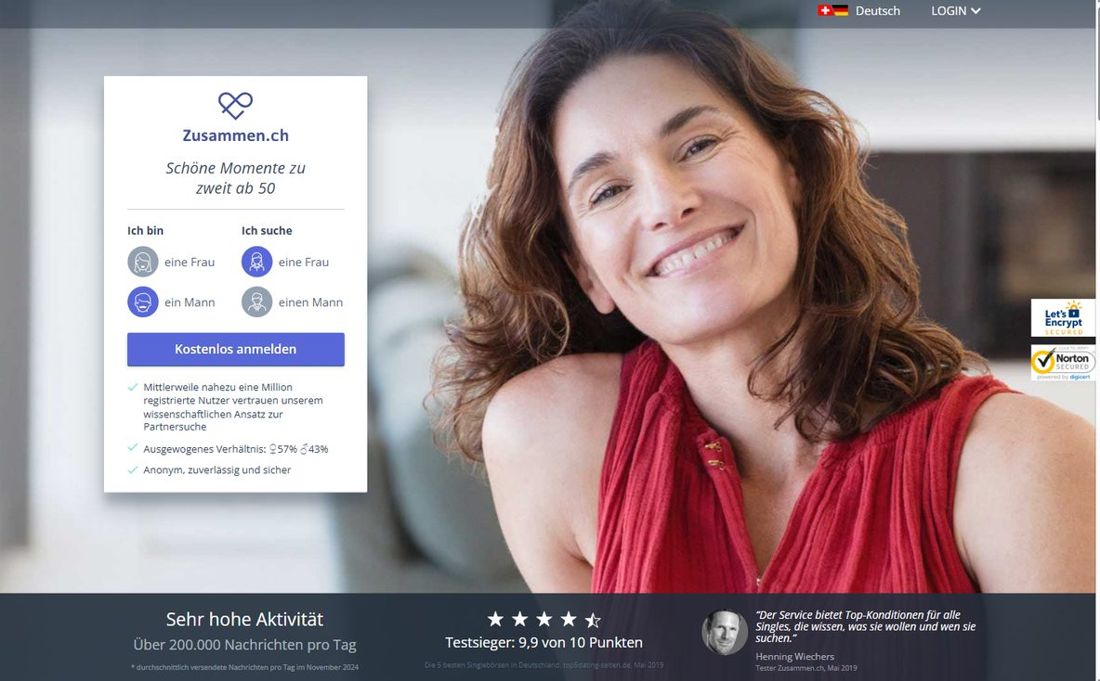 Zusammen.ch Startseite